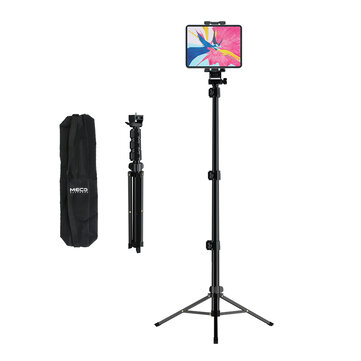 MECO 360 Rotating Height Adjustable Tripod Floor Stand Holder for iPad/Android Tablet/Kindle